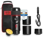"HEYNER&reg; Espressomaschine mobile Reisekaffeemaschine, Minipresso f&uuml;r Auto mit extra