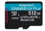 Kingston Card Canvas Go Plus MicroSD 512 GB Micro SD Secure Digital