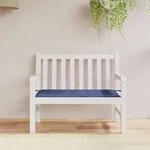 vidaXL Gartenbank-Auflage Marineblau 120x50x4 cm Oxford-Gewebe