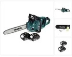Makita DUC 355 M2 Akku Kettens&auml;ge 36V ( 2x18V ) Brushless 35 cm + 2x 4,0 Ah Akku -