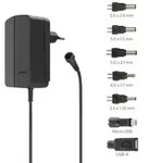 hama 00223617 Schaltnetzteil universal, einstellbar, 2250mA, 27W, max. 12V, 7 Adapter