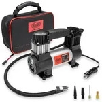 HEYNER&reg; Auto Kompressor elektrische Luftpumpe minikompressor 10 bar 12V LED