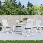 vidaXL Gartenstuhl-Kissen 4 Stk. Anthrazit 50x50x3 cm Oxford-Gewebe