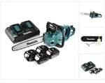 Makita DUC 355 PG4 Akku Kettens&auml;ge 36V ( 2x18V ) Brushless 35 cm + 4x 6,0 Ah...