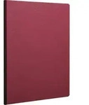 Notizbuch A4 AgeBag Leinenoptik blanko 96 Blatt rot