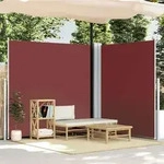 vidaXL Seitenmarkise Ausziehbar Braun 200x600 cm