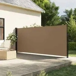 vidaXL Seitenmarkise Ausziehbar Taupe 180x300 cm