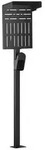 InLine Universal Wallbox-Standfu&szlig; XL mit EV-Ladekabel Halterung -