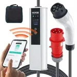 VEVOR Typ2 EV Ladekabel f&uuml;r Elektrofahrzeug 32A Ladeger&auml;t mit CEE 32 Stecker