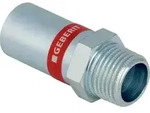 Geberit GE Mapress, C-Stahl, Uebergang mit Einschubende, d42mm, R1 1/2, 1 Stk.
