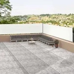 vidaXL Seitenmarkise Ausziehbar Creme 117x1200 cm