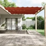 vidaXL Senkrechtmarkise Terrakotta 140x800 cm Oxford-Gewebe