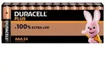 Duracell Batterie Plus AAA Mignon 24er-Pack 00221195