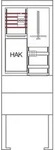 Hager Z&auml;hleranschlusss&auml;ule ZAS175BD15