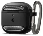 Spigen Rugged Armor H&uuml;lle AirPods 4 &ndash; Schwarz