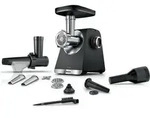Bosch Serie 6 MFWS650B Fleischwolf 500 W Schwarz, Silber (MFWS650B)