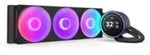 NZXT Wasserk&uuml;hlung Kraken Elite 420 Rgb Schwarz - 34,5 dB - AMD Sockel AM4