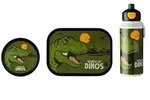 Mepal | Campus Lunchset Dino | praktisches Set f&uuml;r Kinder | strapazierf&auml;hig &