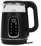 Adler AD 1305 BS Wasserkocher 2200 W - 5 Temperatureinstellungen, 360&deg;-Sockel