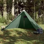 vidaXL Tipi-Familienzelt 7 Personen Gr&uuml;n Wasserdicht