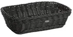 Korb rechteckig, 31 x 21 x 9 cm, schwarz