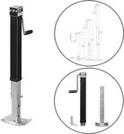 Anh&auml;ngerst&uuml;tze mit Kurbel klappbar St&uuml;tze 3500kg 63,5-112 cm