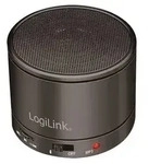 LogiLink Lautsprecher - tragbar - kabellos - Bluetooth - 3 Watt (Gesamt)Schwarz