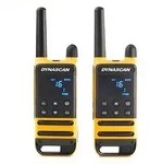 PMR PNI Dynascan P19 tragbarer Radiosender, 446 MHz, 0,5 W, 16 Kan&auml;le, IP54, 2er-Set