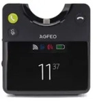 AGFEO Infinity Basis-Station, Basisstation, Kunststoff, 276 g, Schwarz