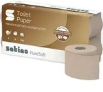 Toilettenpapier Satino PureSoft 66540 2-lag.64 RL &agrave; 250 Bl.=16000 Bl&auml;tter SATINO
