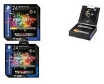 STAEDTLER Fasermaler pigment brush pen, 24er Kartonetui