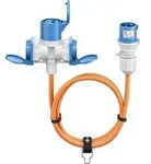 Goobay 76231 CEE-Adapterleitung, CEE-Stecker auf 1x CEE-Kupplung und 2x
