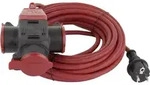 REV 006716 Strom Verl&auml;ngerungskabel Rot 10.00m H07RN-F 3G 1,5mm2