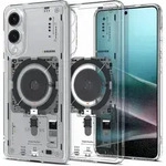 Spigen Ultra Hybrid Mag Case MagSafe Samsung Galaxy S25 Edge Print - Transparent