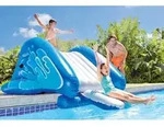 Intex Wasserrutsche Kool Splash Aublasbar Blau