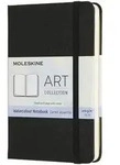 Aquarell-Notizbuch Pocket A6 200g/qm 30 Blatt Hardcover schwarz