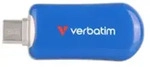 Verbatim USB-Stick 3.2 Typ C Plectra Flash Drive blue - Flash-Speicher -