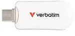 VERBATIM USB-C Stick Plectra 30230 USB 3.2 256GB wei&szlig;