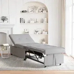 vidaXL 3-in-1 Schlafsofa in Wolkengrau