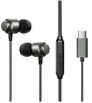 Joyroom JR-EC06 USB-C In-Ear-Kopfh&ouml;rer  Grau - TPE-Kabel Kopfh&ouml;rer