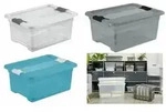 keeeper Aufbewahrungsbox "cornelia", 12 Liter, crystal-grey