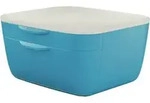 Schubladenset Cosy A4 2 Schubladen Polystyrol blau/hellgrau