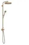 AXOR One Showerpipe mit Thermostat und Kopfbrause 280 1jet EcoSmart Unterputz,