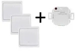 "ChiliTec 23253 Funk Starter-Set No.5 "Pilota Casa" 3x Wandschalter + UP Empf&auml;nger"