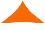 vidaXL Sonnensegel Oxford-Gewebe Dreieckig 3x3x4,24 m Orange