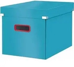 LEITZ Click & Store Cosy Aufbewahrungsbox 32,5 l blau 32,0 x 36,0 x 31,0 cm