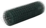 vidaXL Drahtzaun Stahl mit PVC-Beschichtung 10x0,5 m Gr&uuml;n