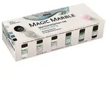 "KREUL Marmorierfarbe "Magic Marble" matt, Set Chalky Living"