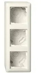 Gira AP-Geh&auml;use 3f + Rahmen 106301