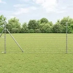 vidaXL Euro-Zaun 1,4x10 m Feuerverzinkter Stahl